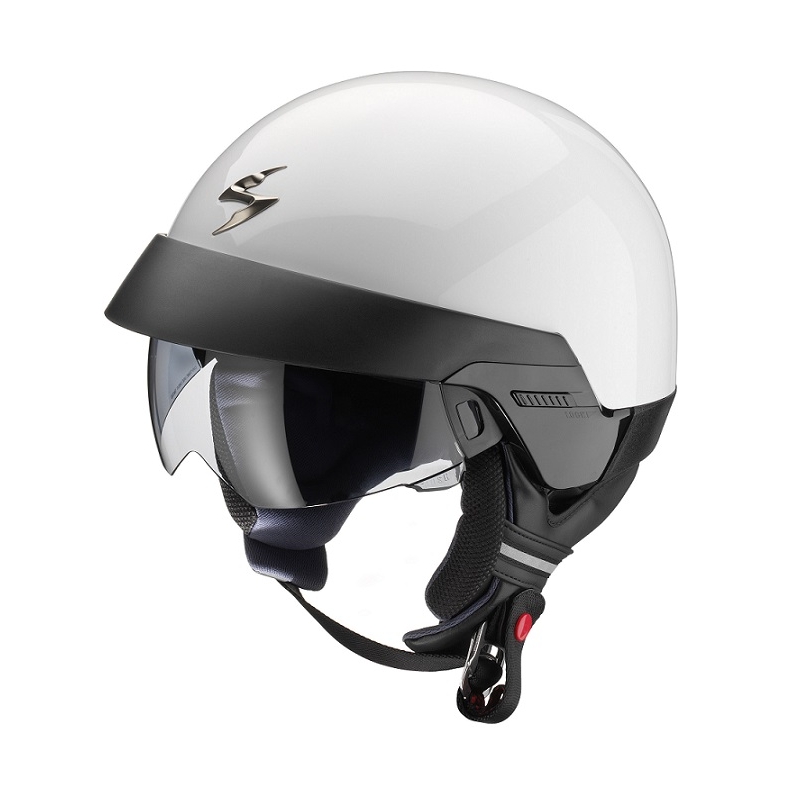 Motorradhelm Scorpion EXO-100 weiß Ausverkauf