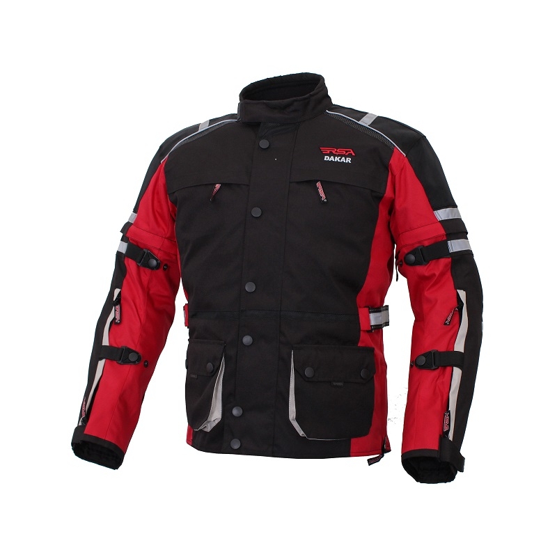 Dreilagige Jacke RSA Dakar rot Ausverkauf