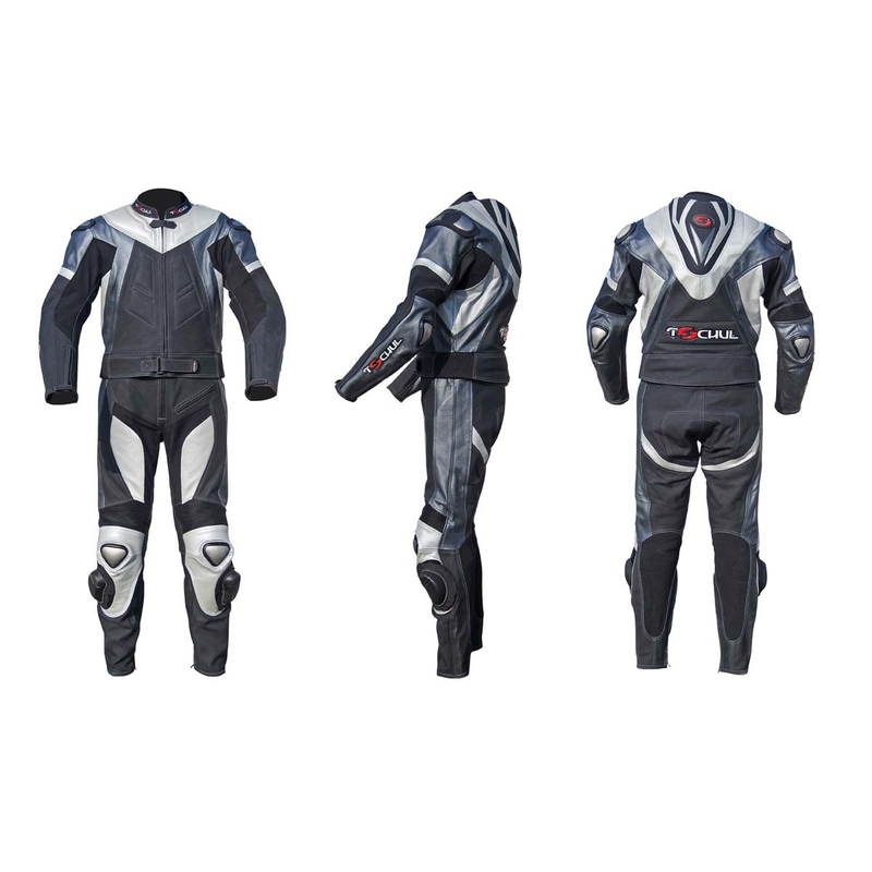 Herren Tschul 737 Vintage Schwarz und Grau Hosen Ausverkauf