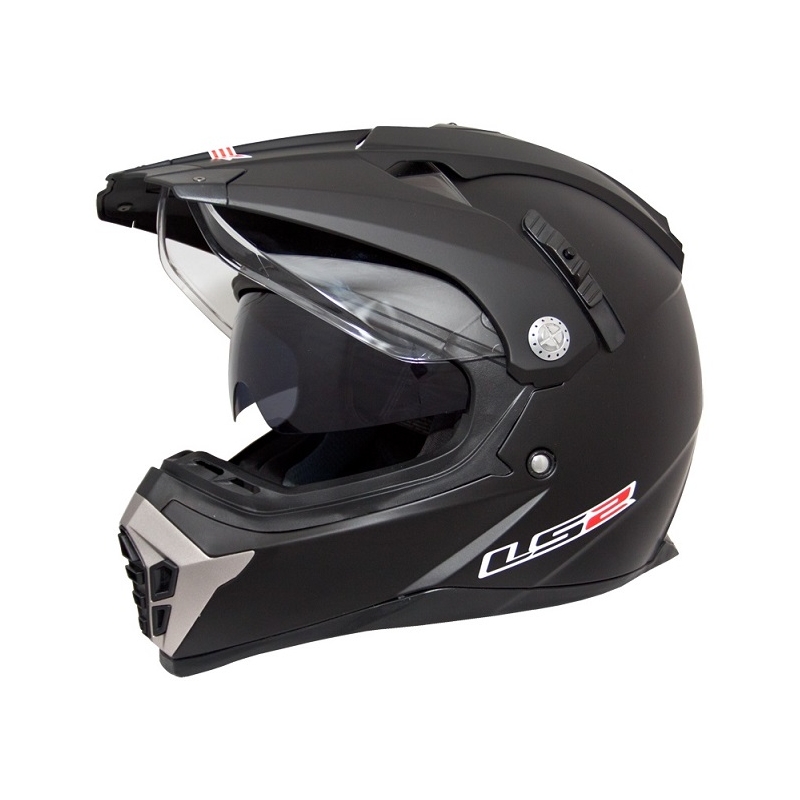 Endurohelm LS2 MX455 schwarz matt Ausverkauf