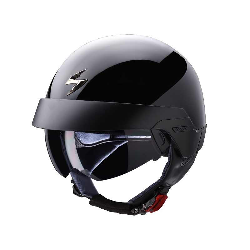 Motorradhelm Scorpion EXO-100 schwarz glänzend