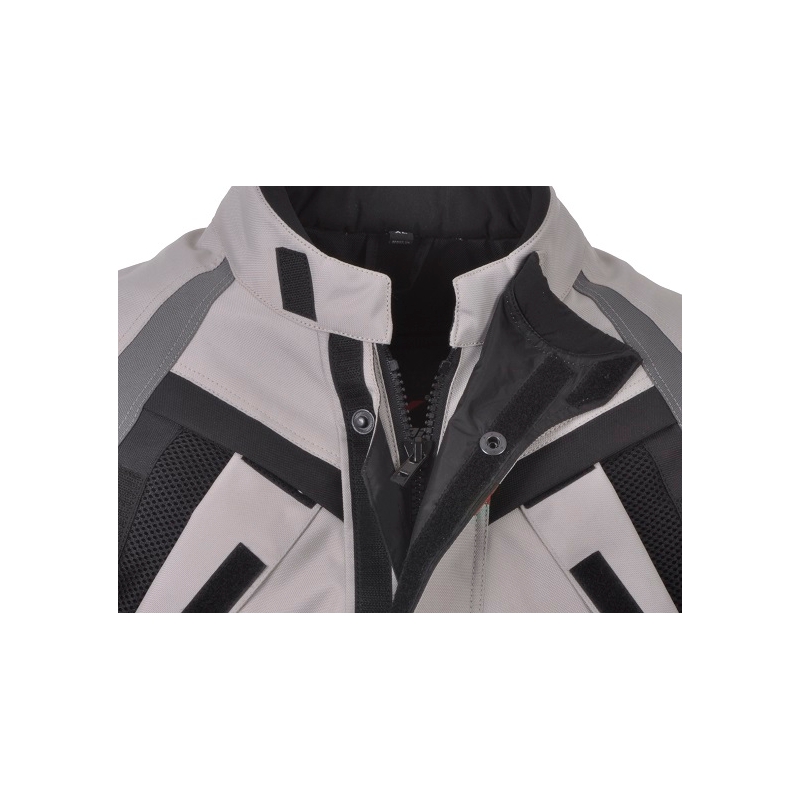 Ayrton Fuel Motorradjacke grau-orange Ausverkauf