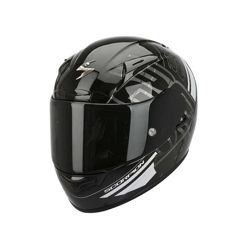 Integralhelm Scorpion EXO-2000 Ipsum schwarz und weiß Ausverkauf